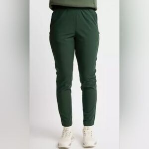 Chic Forest Green Women's Straight Leg Pants